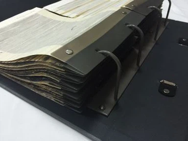 หนังสือตัวอย่างผ้าม่านไม้